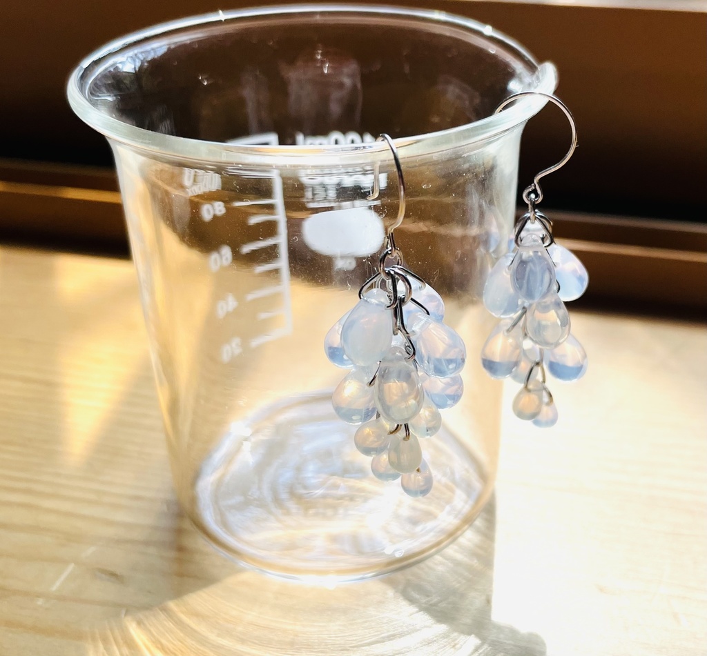 『海の藤』ピアス