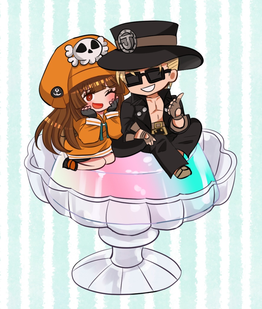 デザート×アクリルキーホルダー