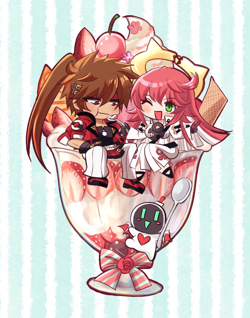 デザート×アクリルキーホルダー