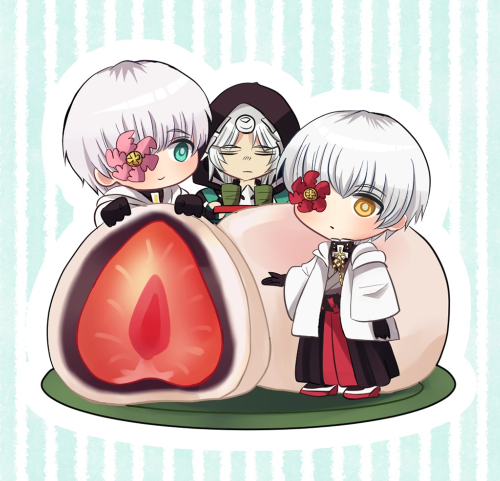 デザート×アクリルキーホルダー