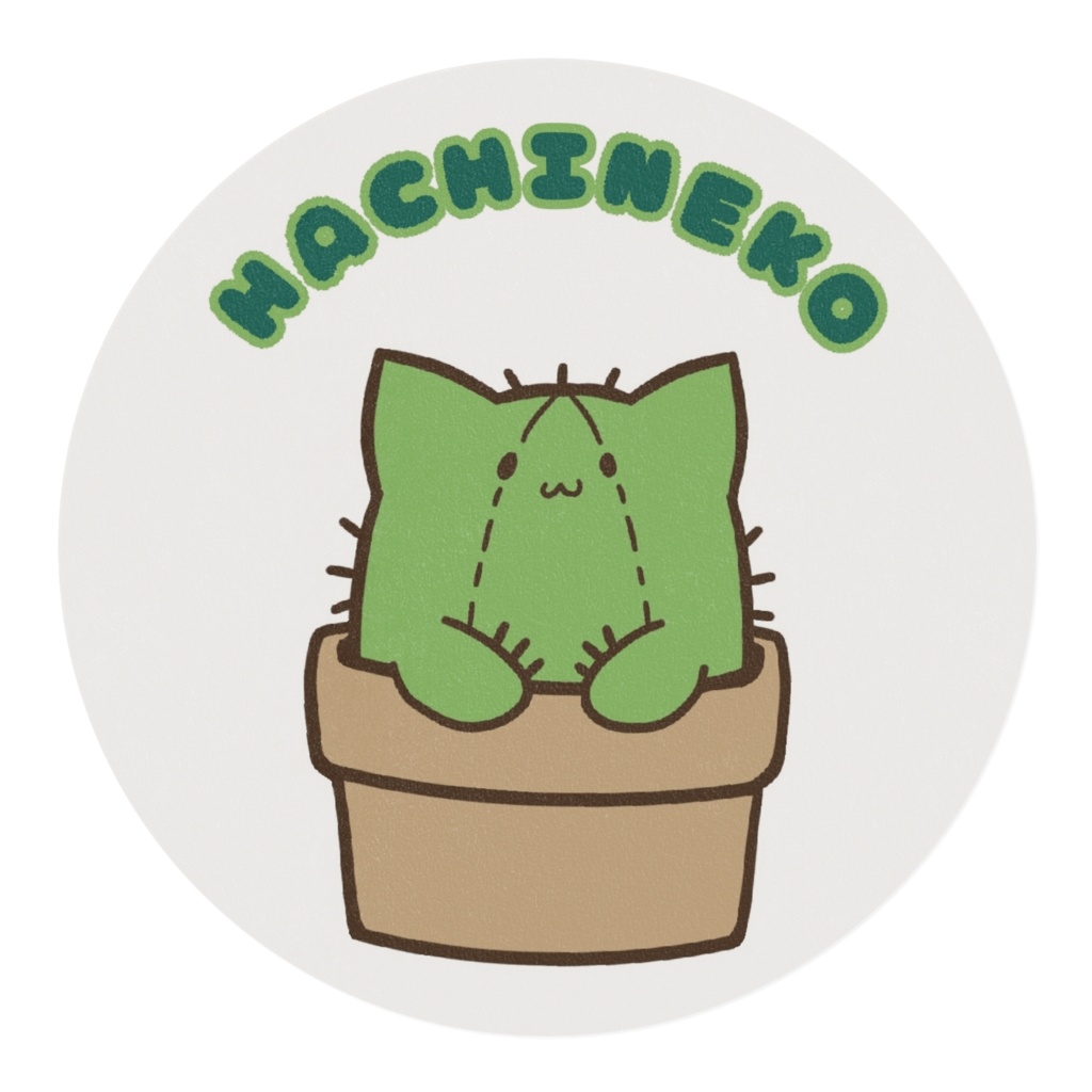 はちネコ マスキングテープ タイプ①カラー