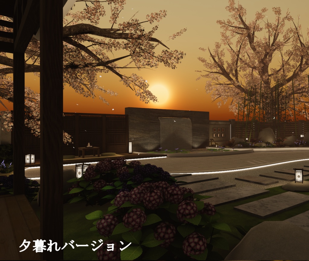 【VRChat向けワールド】MHouse_RE(和柄万年筆同梱済み)【PC・Quest対応】