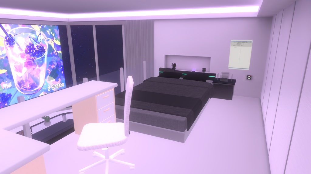 【VRC向けワールド】DreamyPurple with lite