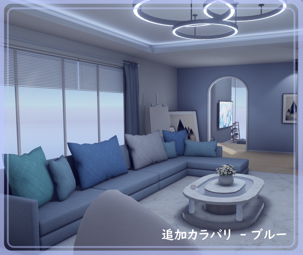 【VRC向けワールド】DreamyPurple:RE(星ペン付属済み)【PC・Quest対応】
