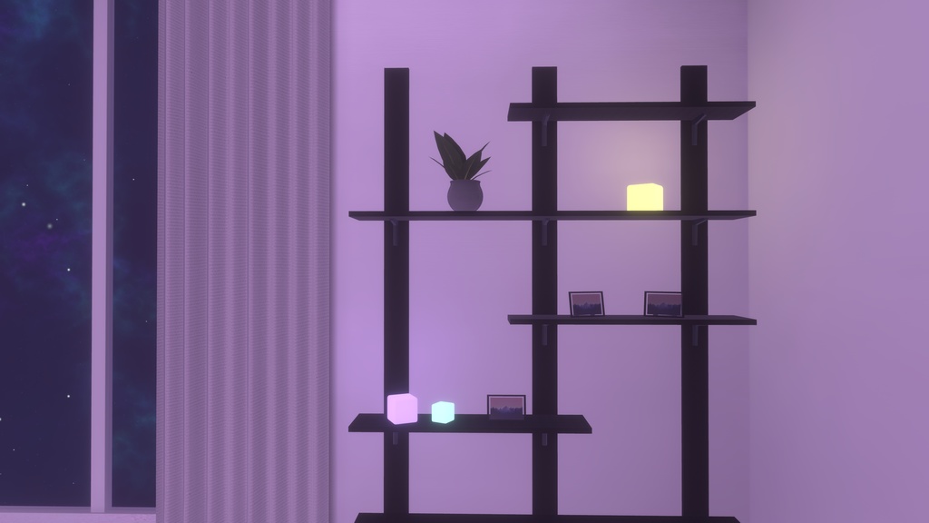 【VRC向けワールド】DreamyPurple with lite