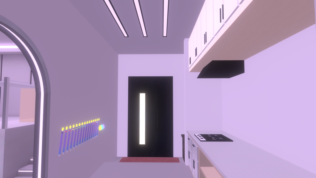 【VRC向けワールド】DreamPurple-Lilte-