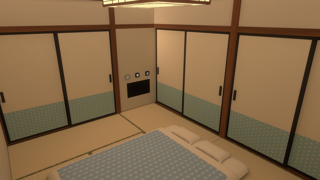 【VRC向けワールド】庭付き古民家(筆ペン同梱済み)