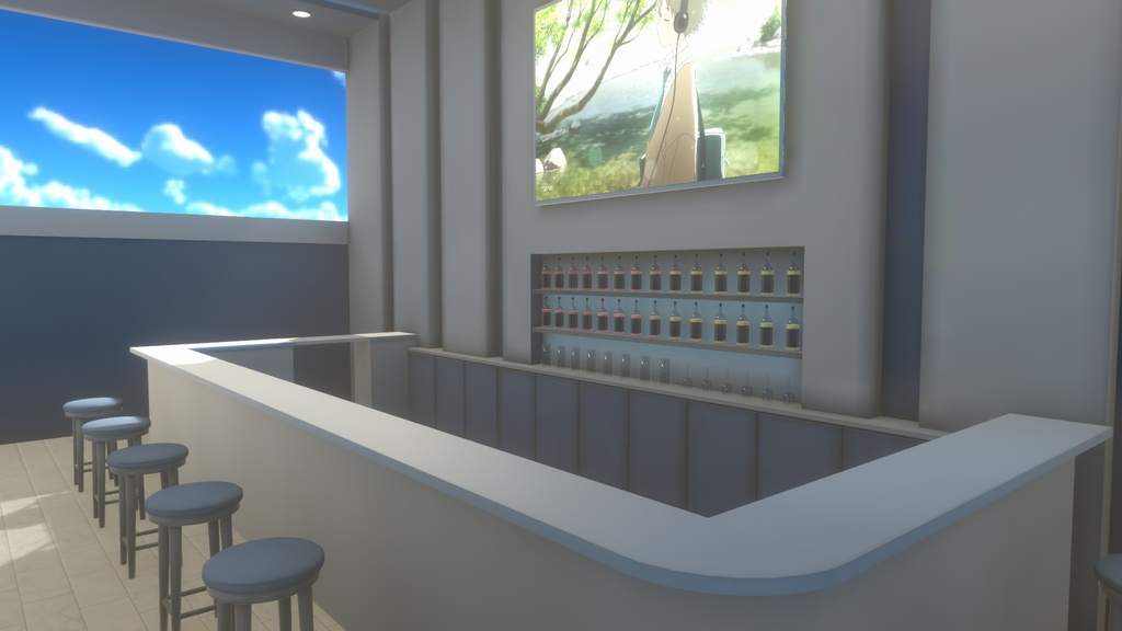 【VRC向けワールド】バンドル:Moon Sea ( Sailing & Under)