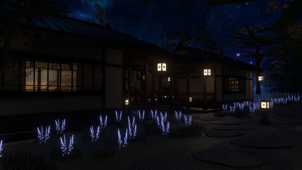 【VRC向けワールド】月なぎ待ちて-May the Moon Calm-(筆ペン同梱済み)