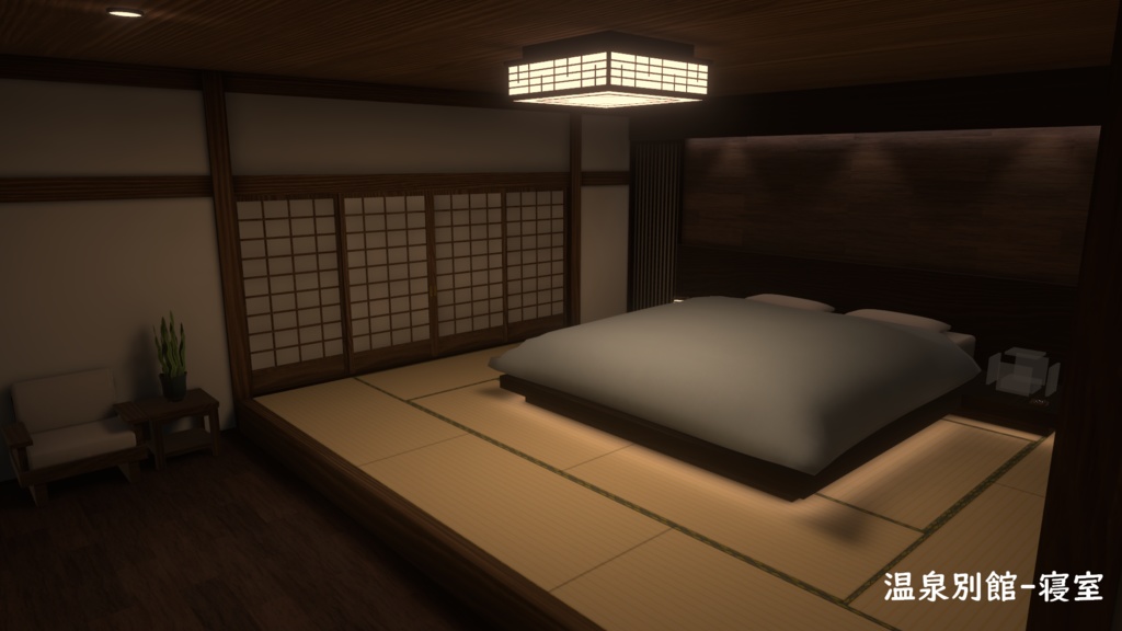 【VRC向けワールド】月なぎ待ちて-May the Moon Calm-(筆ペン同梱済み)