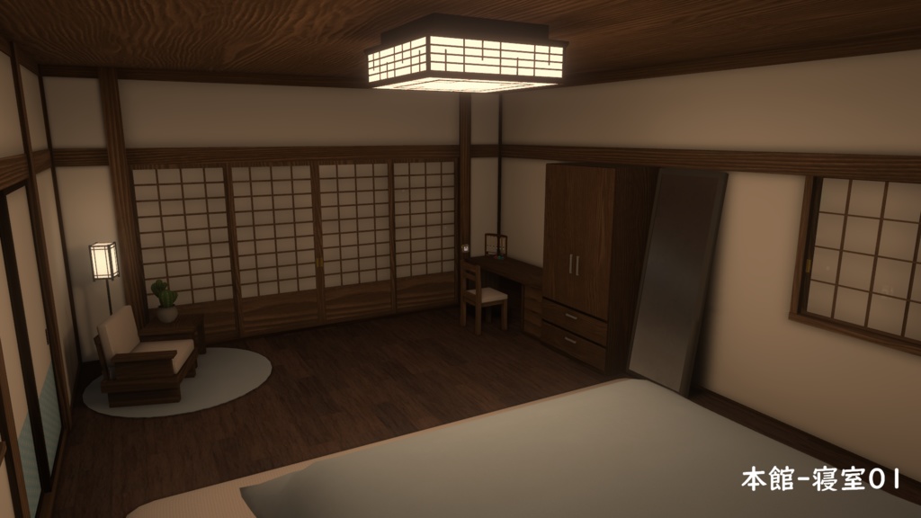 【VRC向けワールド】月なぎ待ちて-May the Moon Calm-(筆ペン同梱済み)