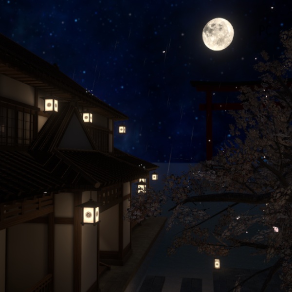 【VRC向けワールド】月なぎ待ちて-May the Moon Calm-(筆ペン同梱済み)