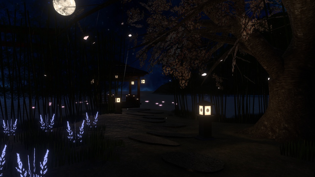 【VRC向けワールド】月なぎ待ちて-May the Moon Calm-(筆ペン同梱済み)