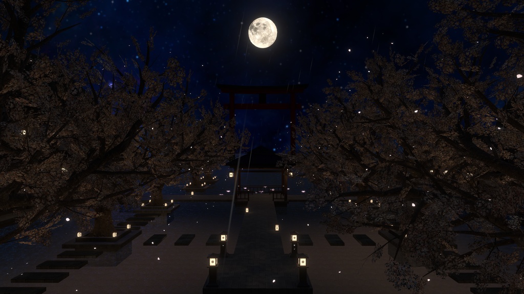 【VRC向けワールド】月なぎ待ちて-May the Moon Calm-(筆ペン同梱済み)