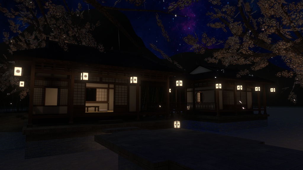 【VRC向けワールド】月なぎ待ちて-May the Moon Calm-(筆ペン同梱済み)