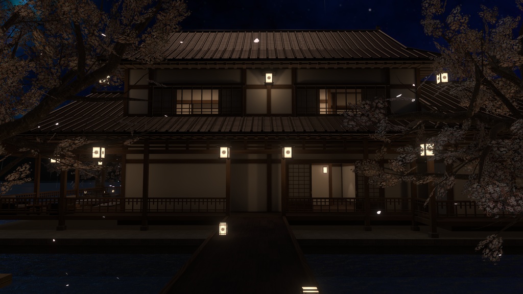 【VRC向けワールド】月なぎ待ちて-May the Moon Calm-(筆ペン同梱済み)