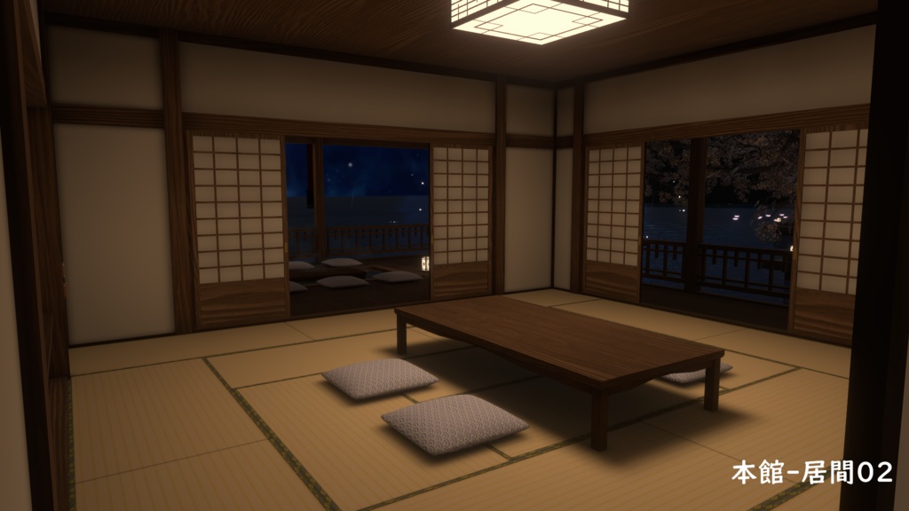 【VRC向けワールド】月なぎ待ちて-May the Moon Calm-(筆ペン同梱済み)