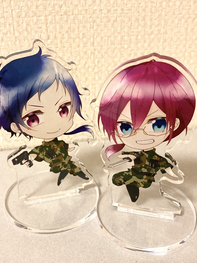軍事施設組アクリルフィギュアセット