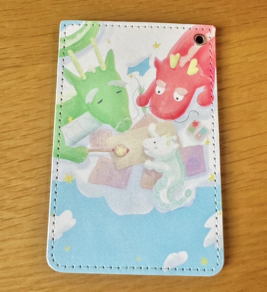 パスケース まめ龍s 「NAKAMA」70×105