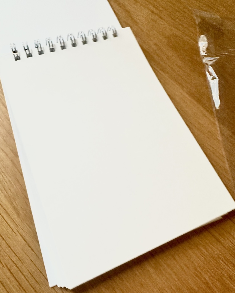 メモ帳 A6 無地 まめ龍「NAKAMA」スケッチ ノート