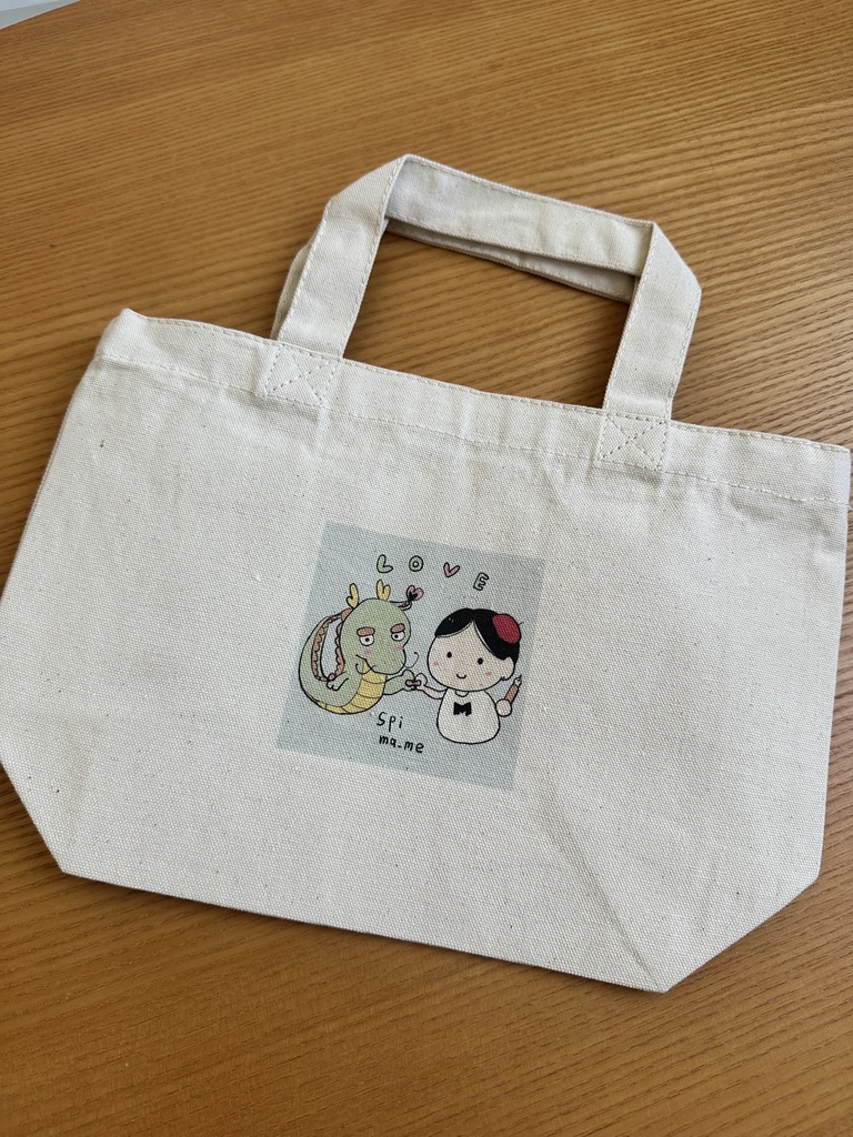 トートバッグS まめ龍「NAKAMA」