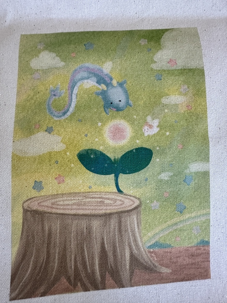 トートバッグM 龍「芽」肩掛け