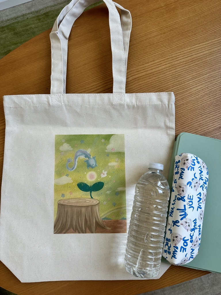 トートバッグM 龍「芽」肩掛け