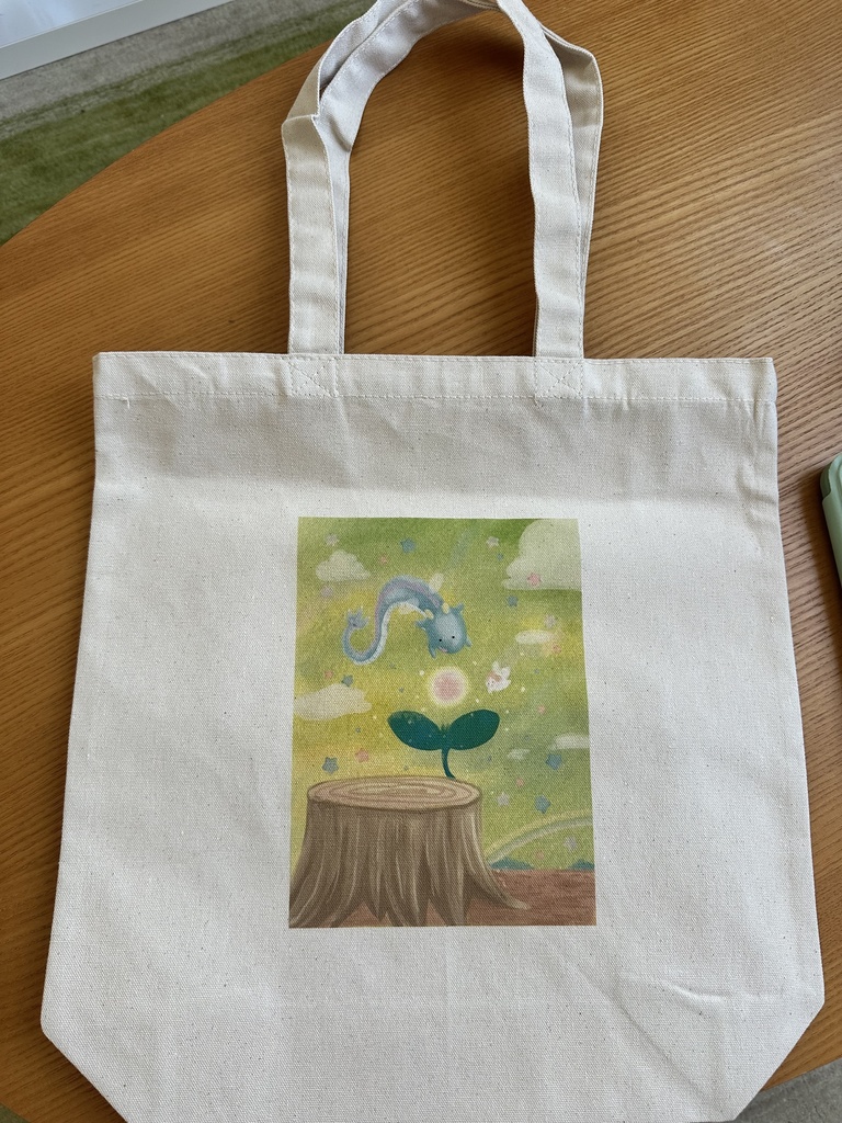 トートバッグM 龍「芽」肩掛け