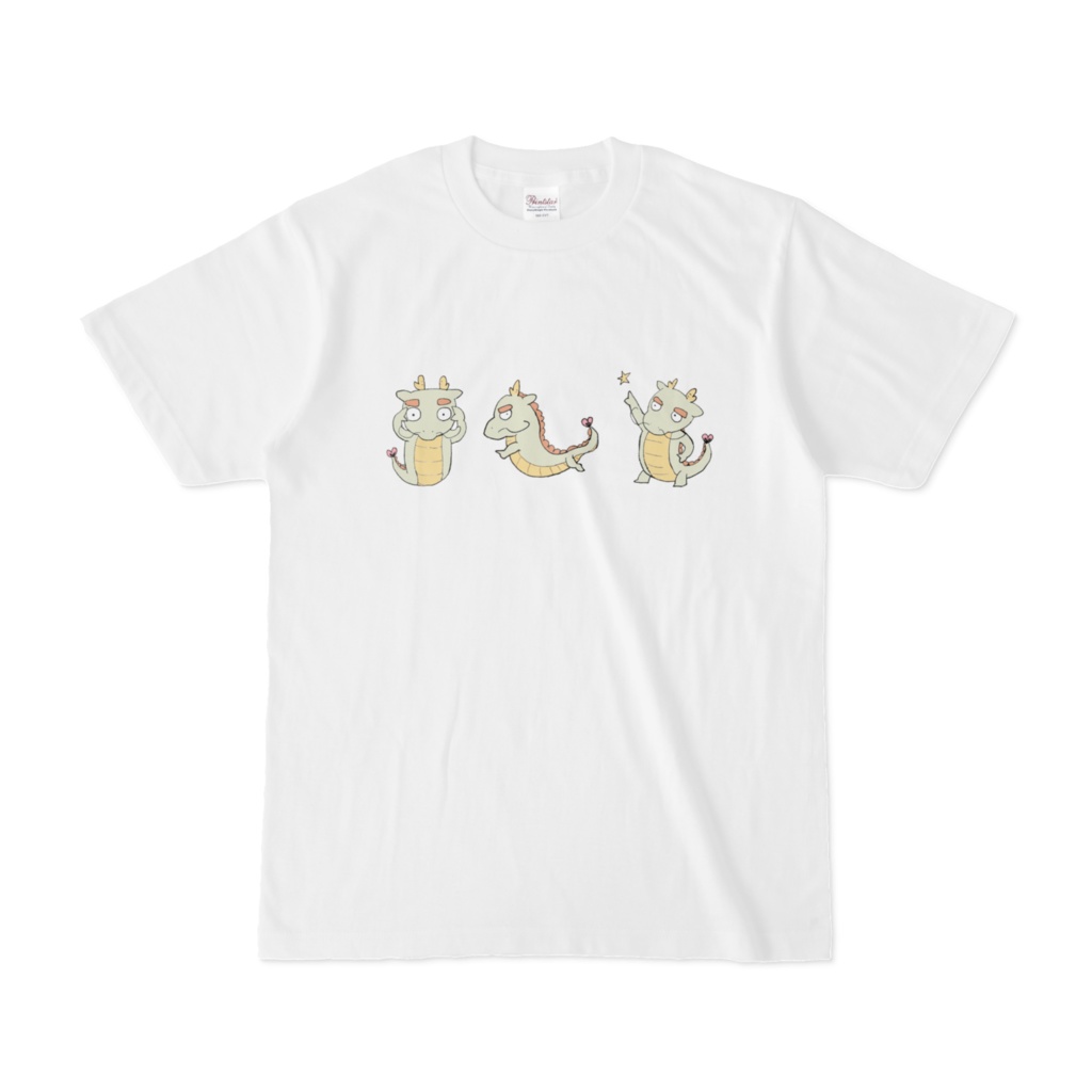 まめ龍Tシャツ SーXL白