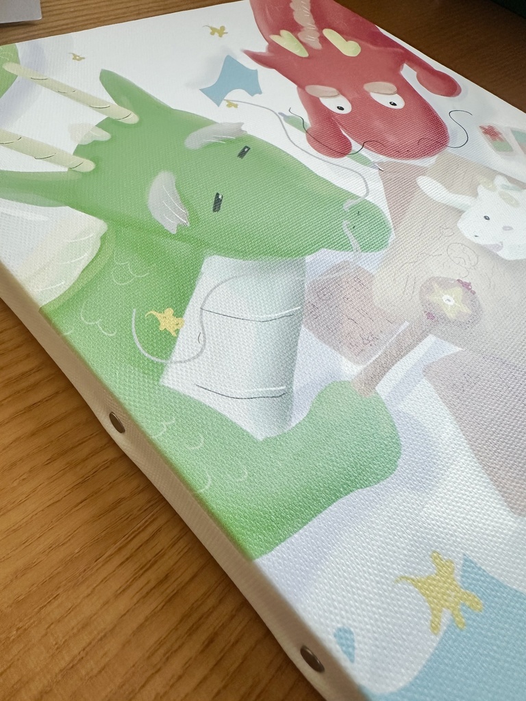 パネル『SNOW』キャンバスF3