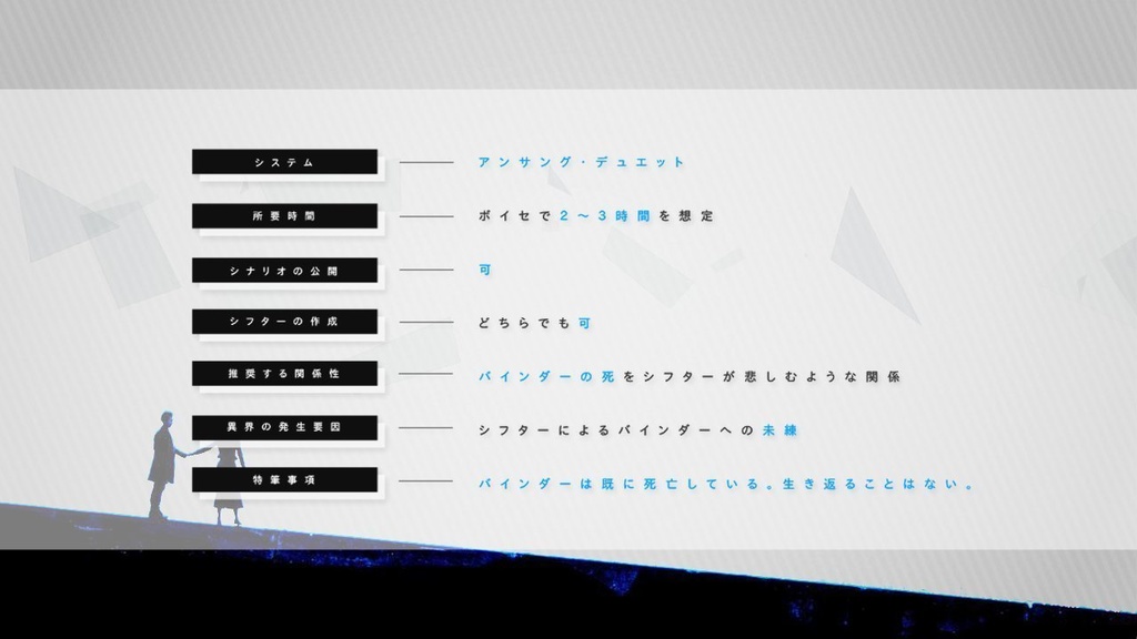 【アンサング・デュエット】ロスト・エンド・ロンド