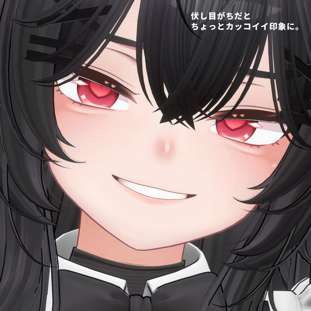 【3アバター対応】#ToxicLove_tex 【アイ・メイクテクスチャ】