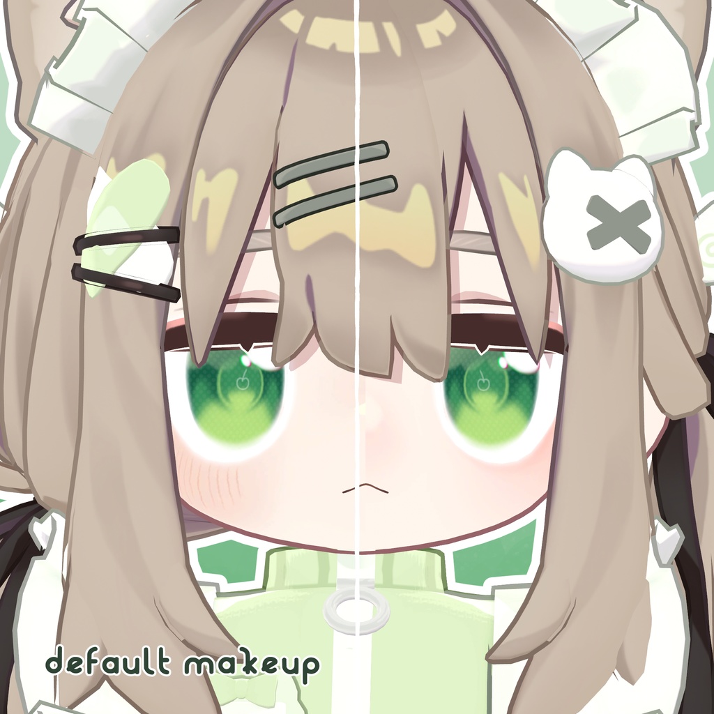 【キプフェル対応】creamsoda eye (+eyelash & makeup)