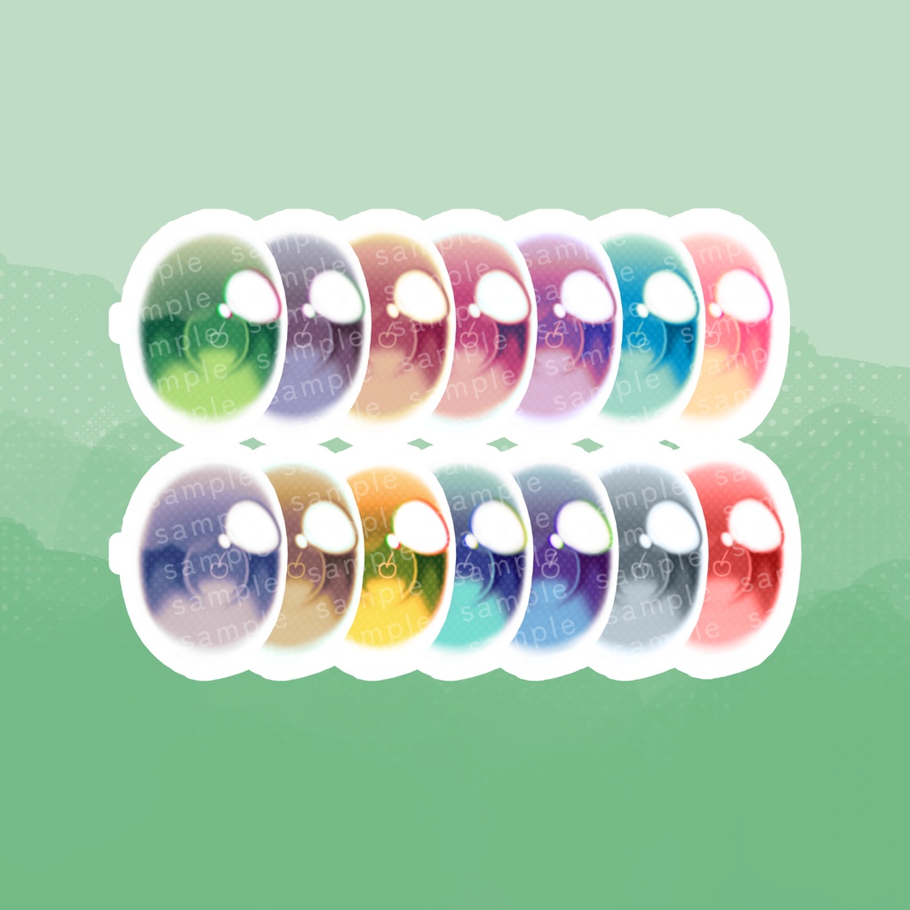 【キプフェル対応】creamsoda eye (+eyelash & makeup)