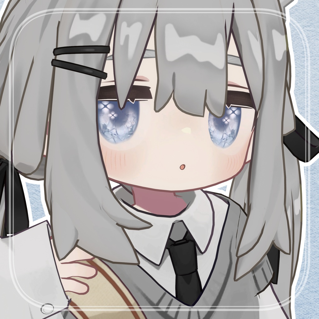 【5アバター対応】ほんものあじさいアイ