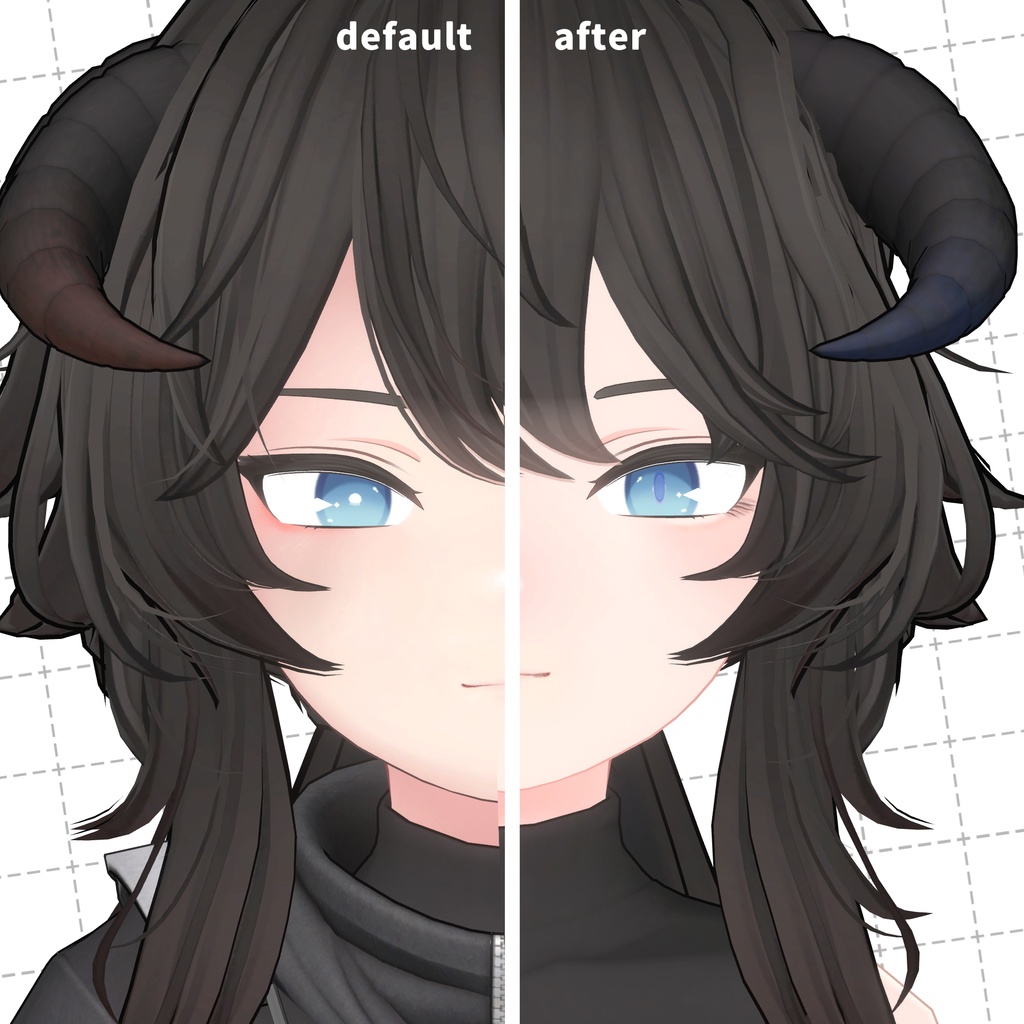 【デルタフレア・リーサルフリート対応】Light Body&Face Texture