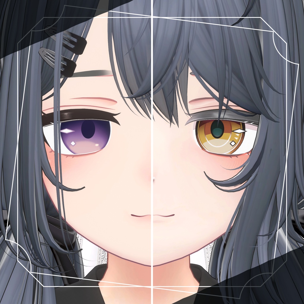 【スノーハヴォック対応】Simple Clear Eye w/makeup + eyelash