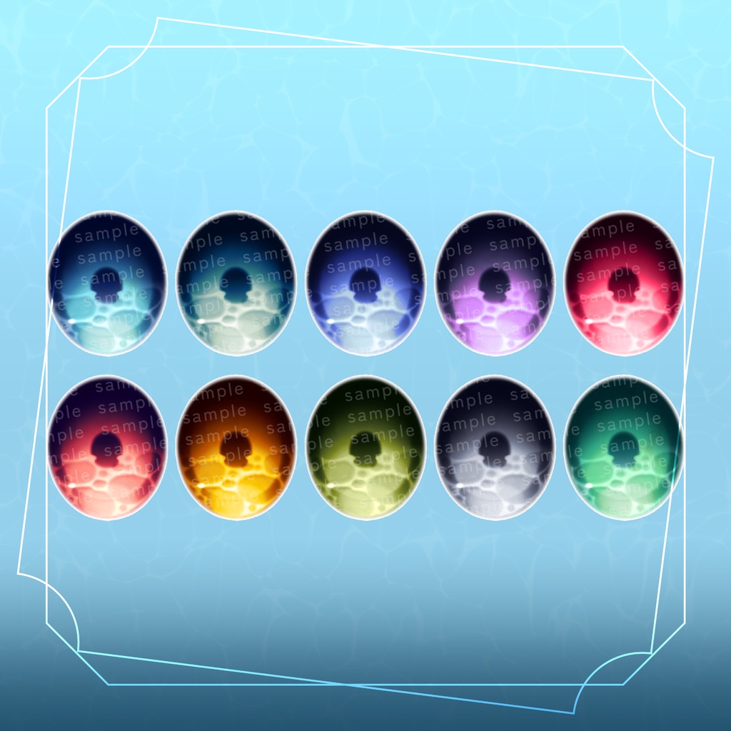 【8アバター対応】#水面アイ for VERMILION