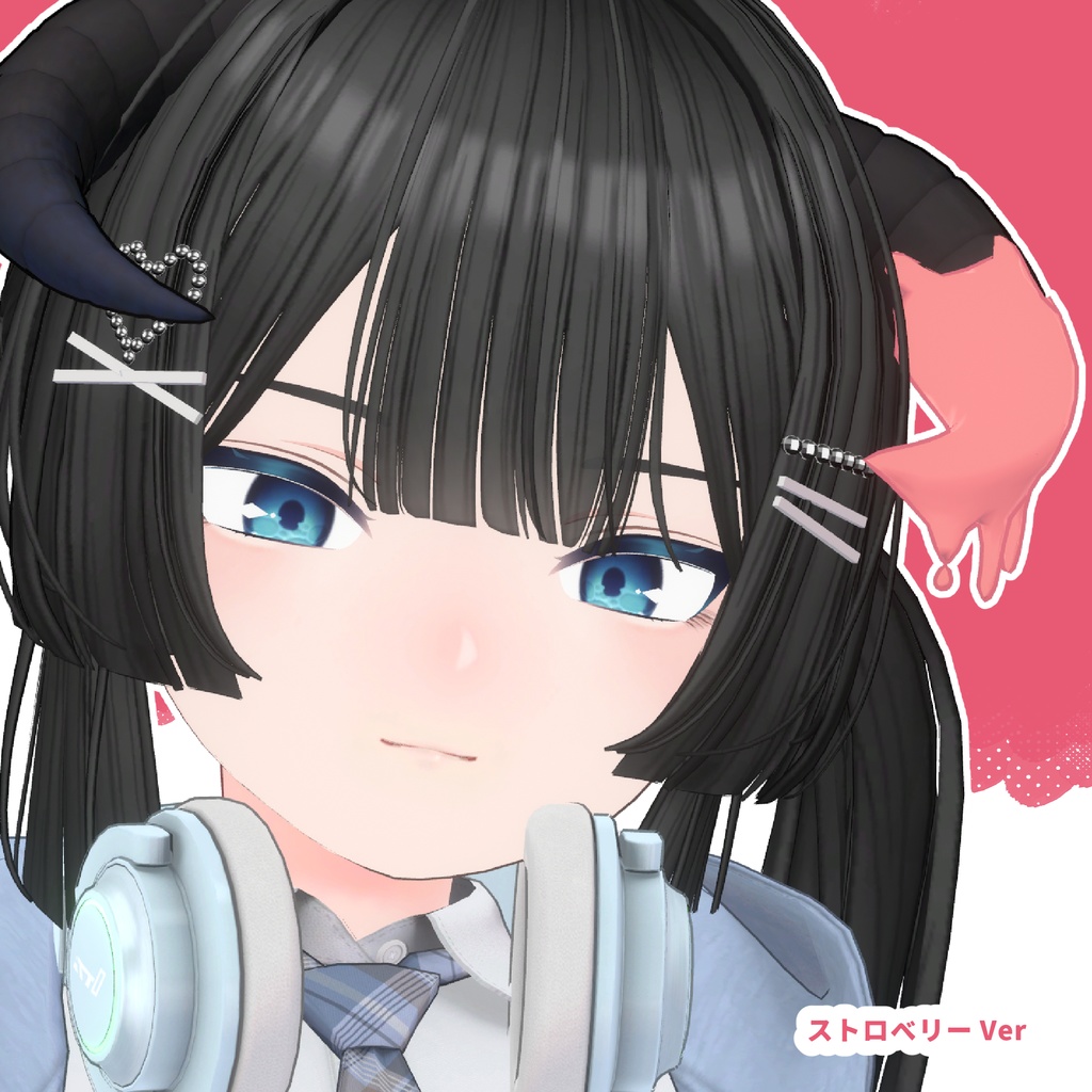 リーサルのツノにチョコをかけるやつ【リーサルフリート用】