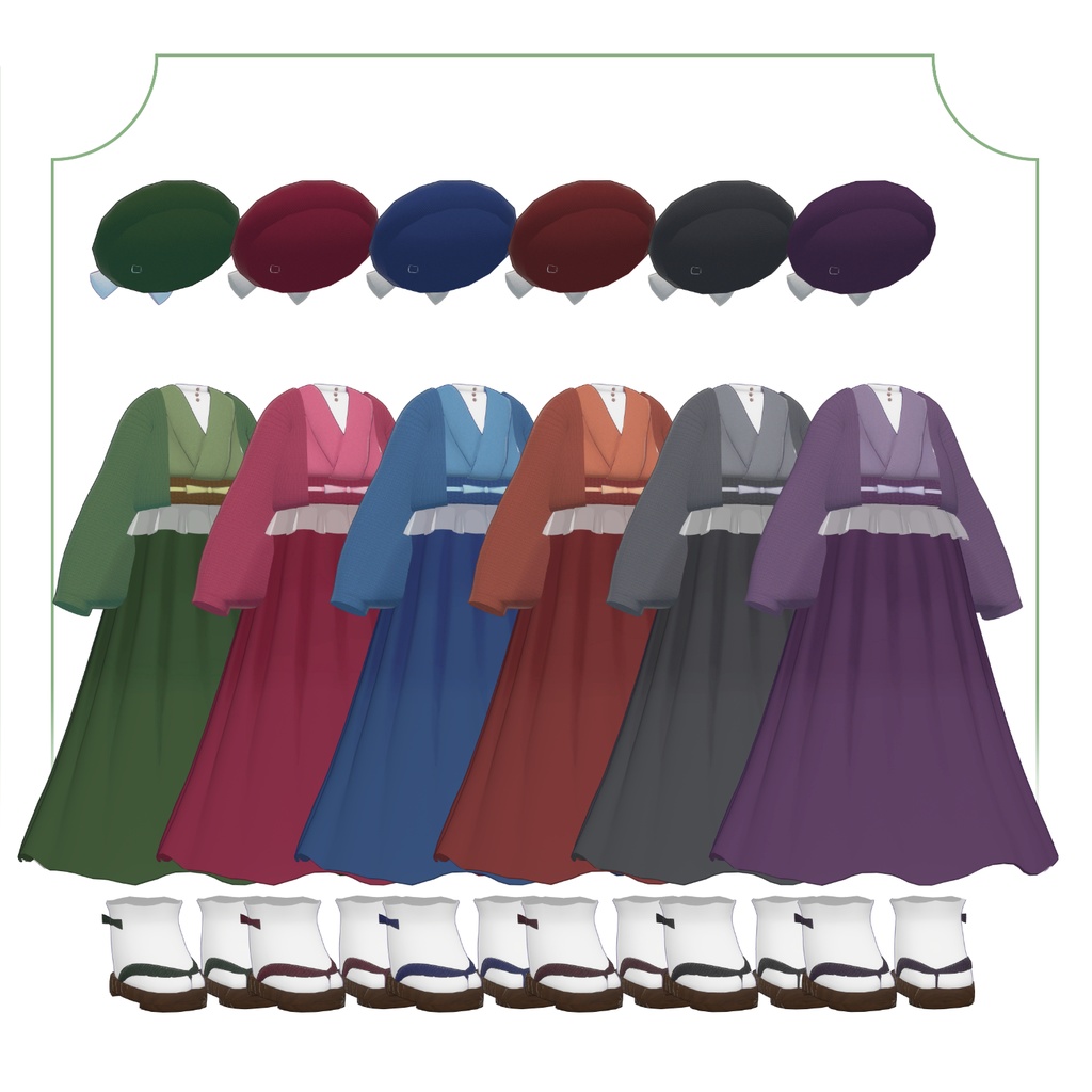 【SALE】おはなみこーで - Ohanami Coordinate -【まめふれんず対応】