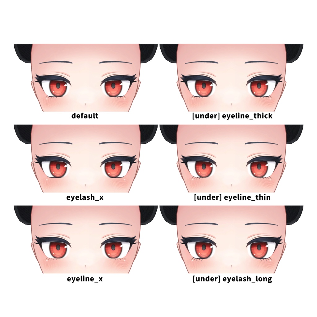 AccentEyeLash【3アバター対応】