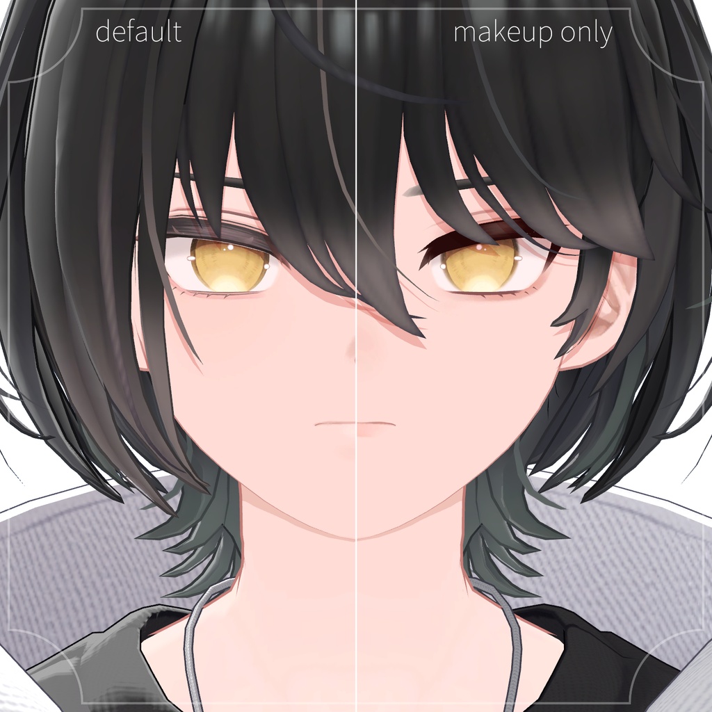 【ウイカ対応】Hazy Gaze eye & makeup for Uika