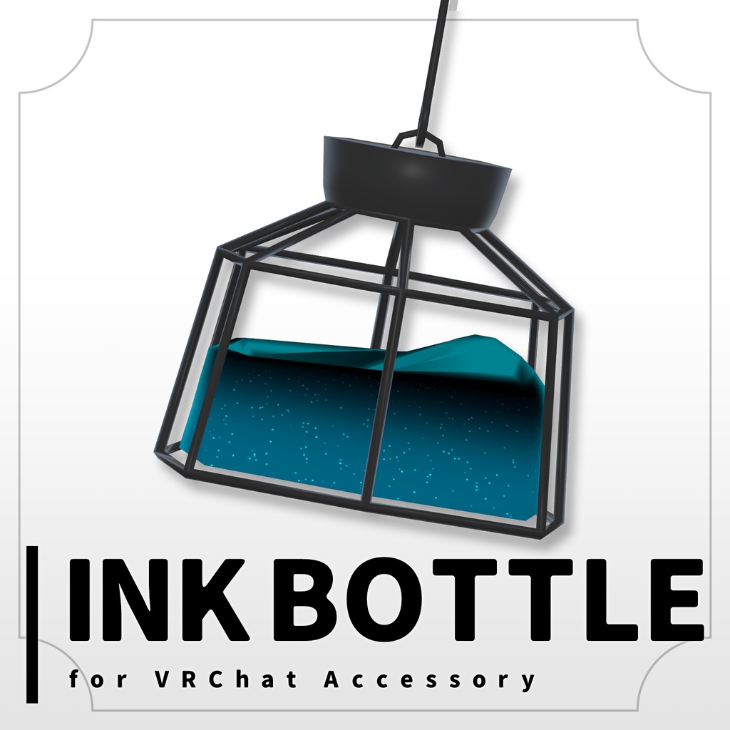 INK BOTTLE accessory【VRC想定】