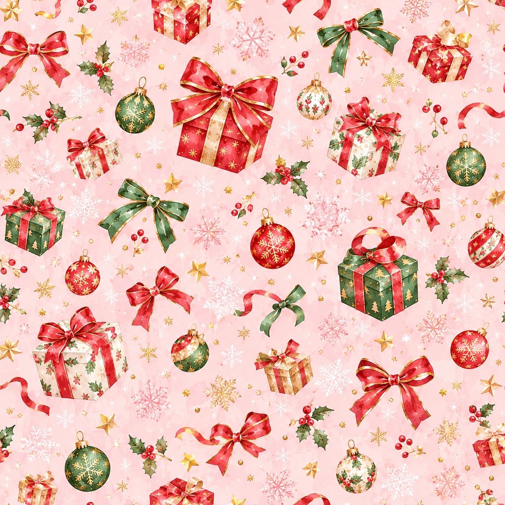 🎄クリスマス水彩画スタイル🎄