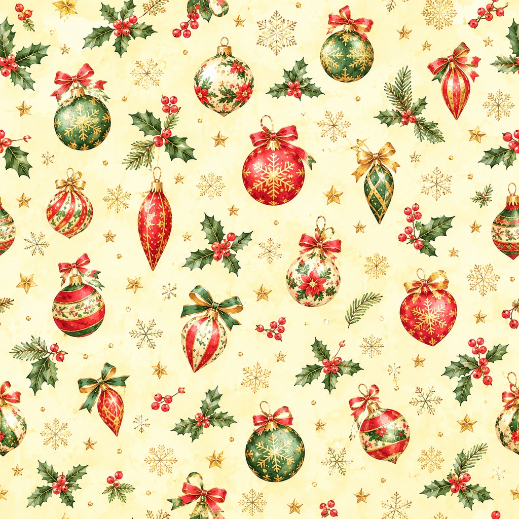 🎄クリスマス水彩画スタイル🎄