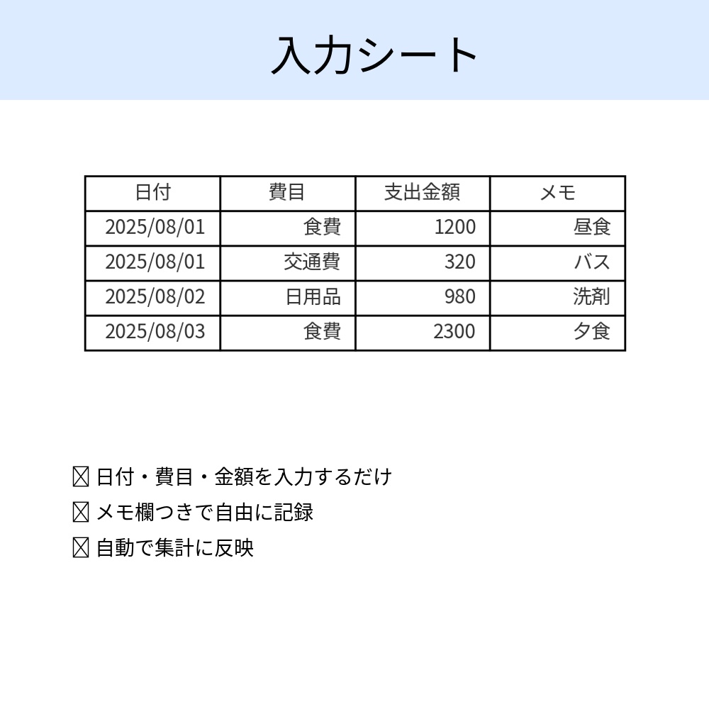 シンプル家計簿テンプレ|初心者でもすぐ使えるExcel+PDFガイド