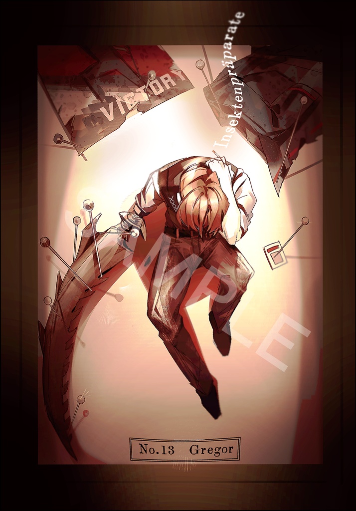 イラスト本「Insektenpräparate」