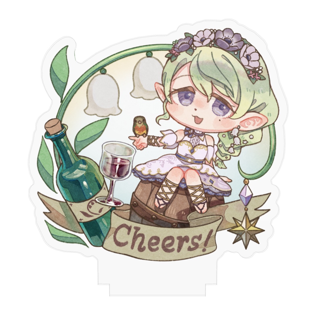 ワインなまこもさんアクスタ