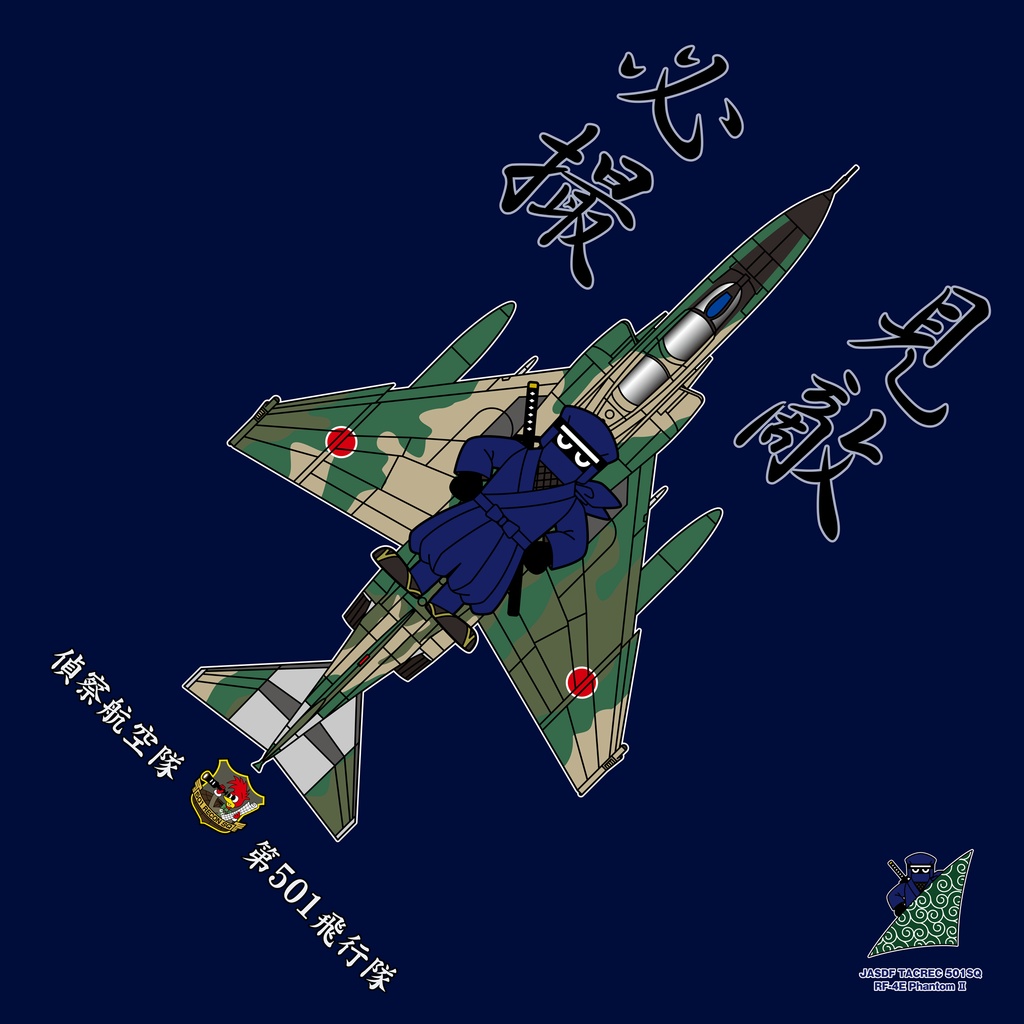 航空自衛隊/第501飛行隊RF-4ファントムII
