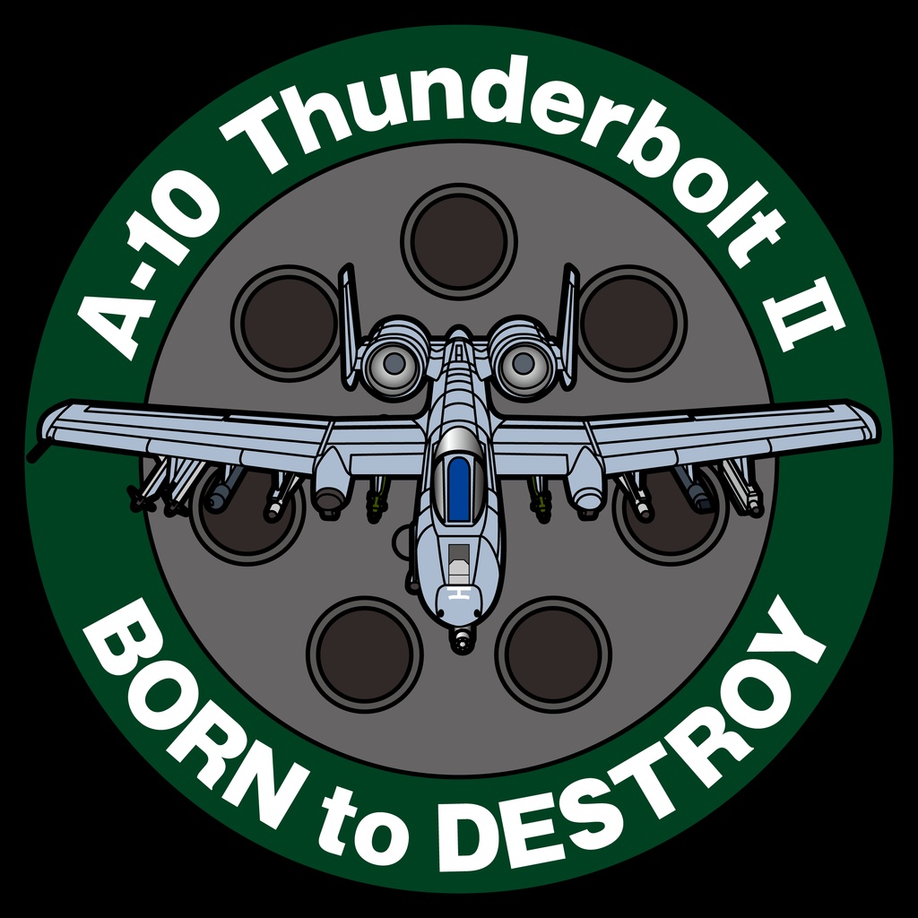 アメリカ空軍A-10攻撃機 コースター